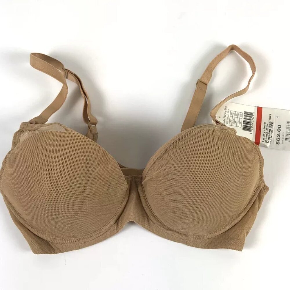 Le Mystere, Women’s Mama Mia Nursing Bra, Neutral, Size 32D